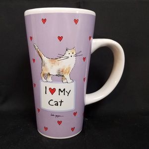 I Love My Cat Latte Mug by Tumbleweed Pottery